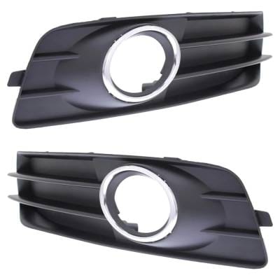 New Front Left And Front Right Fog Light Trim Compatible With Audi A3 Base 4 Cyl 2.0L A3 Tdi 4 Cyl thumbnail 6