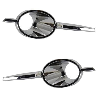 New Front Left And Front Right Fog Light Trim Compatible With Buick Allure Cxl Lacrosse Premium thumbnail 2