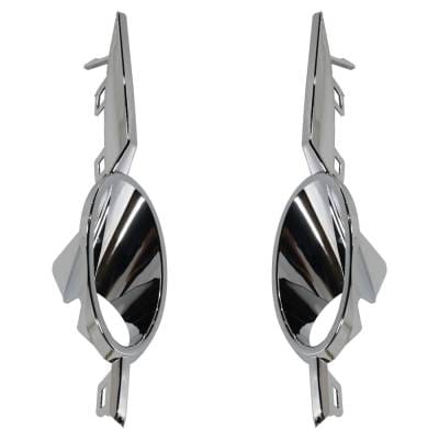 New Front Left And Front Right Fog Light Trim Compatible With Buick Allure Cxl Lacrosse Premium thumbnail 8