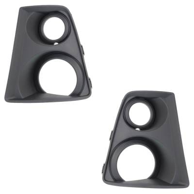 Front Left And Front Right Fog Light Trim Compatible With Chevrolet Camaro Zl1 8 Cyl 6.2L 2012-2015