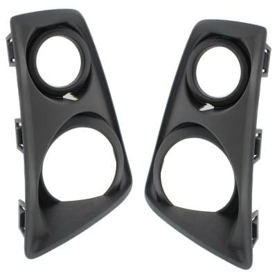 Front Left And Front Right Fog Light Trim Compatible With Chevrolet Camaro Zl1 8 Cyl 6.2L 2012-2015 thumbnail 3