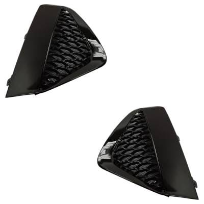 New Front Left And Front Right Fog Light Cover Compatible With Nissan Murano Midnight Edition 6 Cyl thumbnail 2