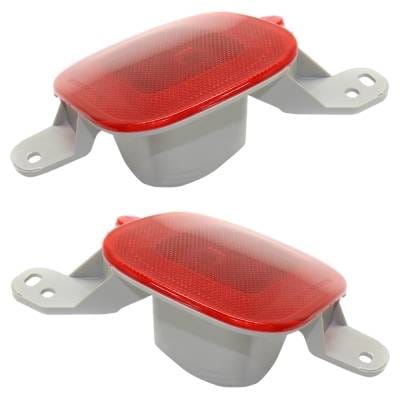 New Rear Left And Rear Right Bumper Reflector Compatible With Jeep Renegade Trailhawk 4 Cyl 2.4L thumbnail 6