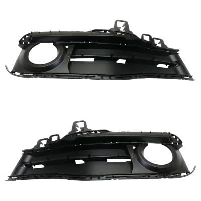 New Front Left And Front Right Fog Light Trim Compatible With Bmw 328D Xdrive Base 2016-2018 By