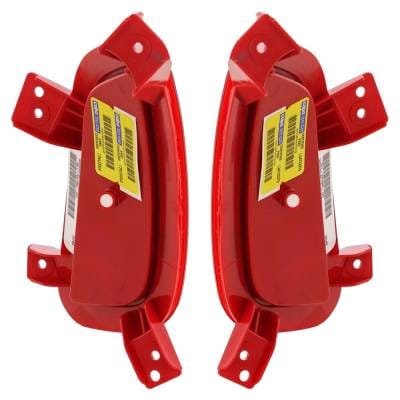 New Rear Left And Rear Right Bumper Reflector Compatible With Hyundai Veloster Se 4 Cyl 1.6L thumbnail 4