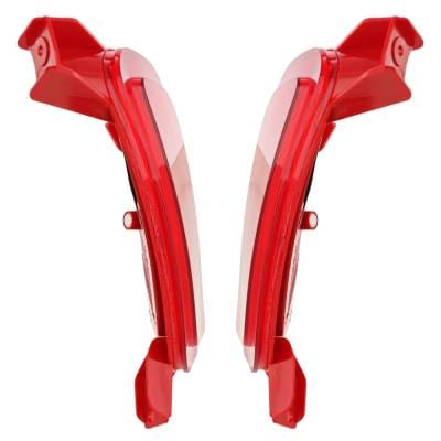 New Rear Left And Rear Right Bumper Reflector Compatible With Hyundai Veloster Se 4 Cyl 1.6L thumbnail 3