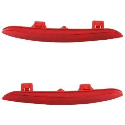 New Rear Left And Rear Right Bumper Reflector Compatible With Honda Civic Sport 4 Cyl 1.5L Civic Lx thumbnail 10