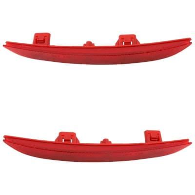 New Rear Left And Rear Right Bumper Reflector Compatible With Honda Civic Ex-L 4 Cyl 1.5L Civic thumbnail 12