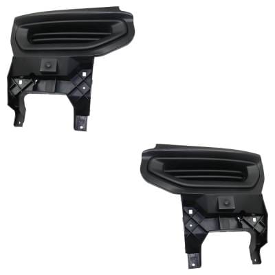 New Front Left And Front Right Fog Light Cover Compatible With Gmc Sierra 1500 Slt Sierra 1500 Sle thumbnail 2