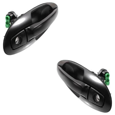 Front Left And Right Exterior Door Handle Compatible With 2001-2006 Hyundai Sonata Kia Optima Kia thumbnail 6