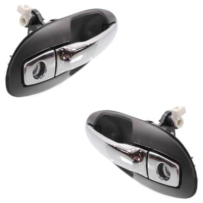Front Left And Right Exterior Door Handle Compatible With 2001-2006 Hyundai Sonata Kia Optima Kia thumbnail 6