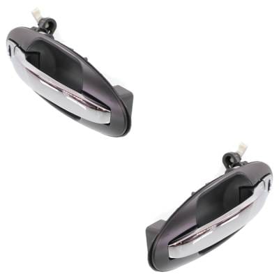 Front Driver And Passenger Side Exterior Door Handle Compatible With 2001-2006 Kia Optima Kia thumbnail 4