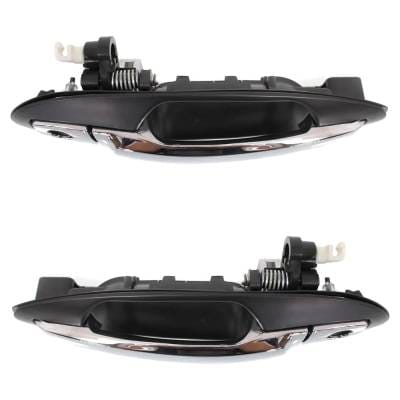 Front Driver And Passenger Side Exterior Door Handle Compatible With 2001-2006 Kia Optima Kia thumbnail 8