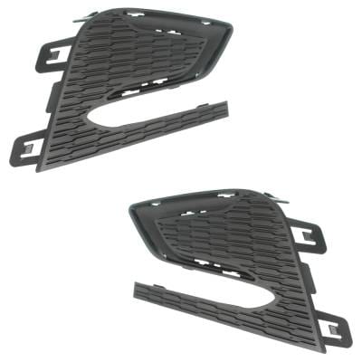 New Front Left And Front Right Fog Light Cover Compatible With Chevrolet Cruze Premier 2016-2018 By thumbnail 4