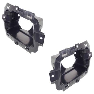 Front Fog Light Bracket Set Compatible With 2014-2015 Chevrolet Silverado 1500 Wt Lt Ltz High thumbnail 2