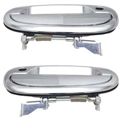 Front Driver And Passenger Side Exterior Door Handle Compatible With 1997-2004 Ford Expedition Ford thumbnail 8