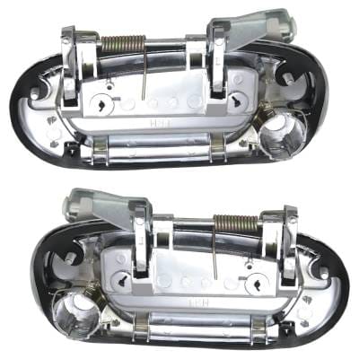 Front Driver And Passenger Side Exterior Door Handle Compatible With 1997-2004 Ford Expedition Ford thumbnail 10