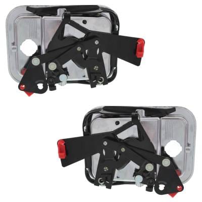 Front Driver And Passenger Side Exterior Door Handle Compatible With 2003-2014 Freightliner Coronado thumbnail 10
