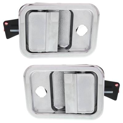 Front Left Driver And Right Passenger Exterior Door Handle Compatible With 2003-2014 Freightliner thumbnail 2