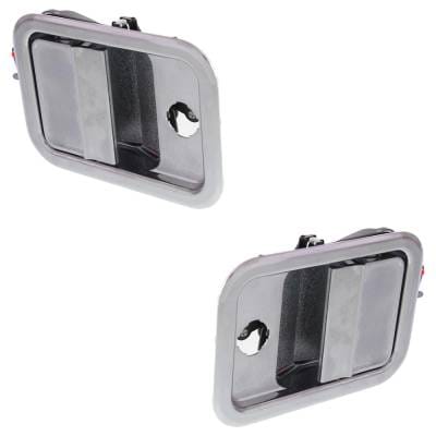 Front Driver And Passenger Side Exterior Door Handle Compatible With 2003-2014 Freightliner Argosy thumbnail 4