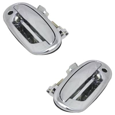 Front Left Driver And Right Passenger Exterior Door Handle Compatible With 1997-2004 Ford Expedition thumbnail 4