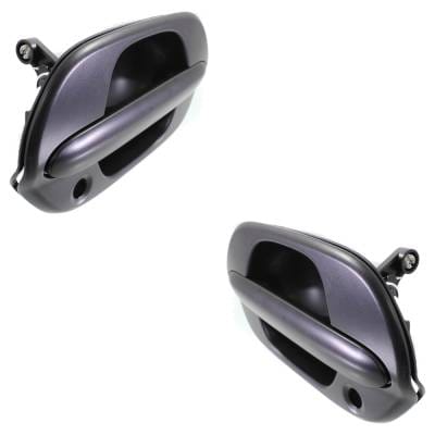 Front Driver And Passenger Side Exterior Door Handle Compatible With 1999-2004 Honda Odyssey thumbnail 3