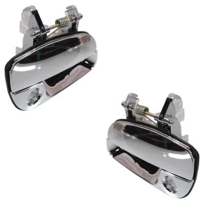 Front Driver And Passenger Side Exterior Door Handle Compatible With 2001-2006 Hyundai Elantra thumbnail 6