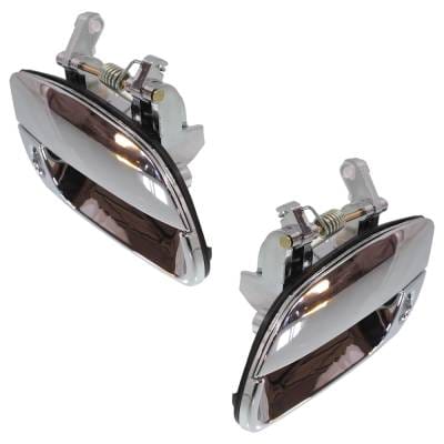 Front Left Driver And Right Passenger Exterior Door Handle Compatible With 2001-2006 Hyundai Elantra thumbnail 4