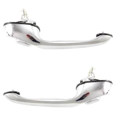Front Driver And Passenger Side Exterior Door Handle Compatible With 2001-2010 Chrysler Pt Cruiser thumbnail 10