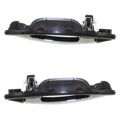 Front Driver And Passenger Side Exterior Door Handle Compatible With 2001-2006 Hyundai Santa Fe thumbnail 6