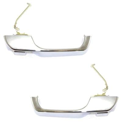 Front Driver And Passenger Side Exterior Door Handle Compatible With 1993-1998 Jeep Grand Cherokee thumbnail 12