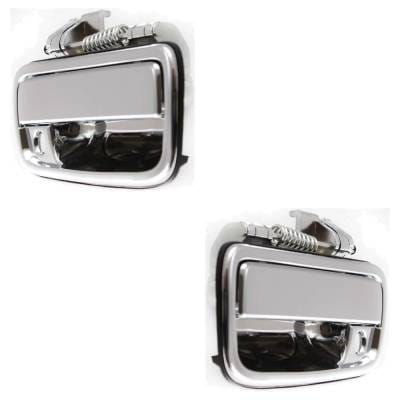 Front Left Driver And Right Passenger Exterior Door Handle Compatible With 1995-2004 Toyota Tacoma