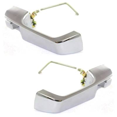 Front Left Driver And Right Passenger Exterior Door Handle Compatible With 1993-1998 Jeep Grand thumbnail 2