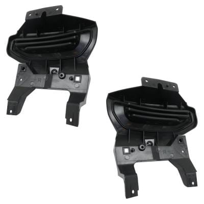 New Front Left And Front Right Fog Light Cover Compatible With Gmc Sierra 1500 Base Sierra 1500 Slt thumbnail 10