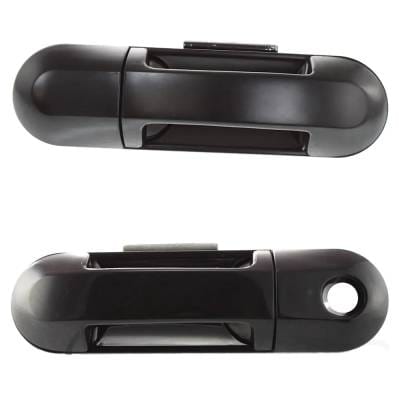 Front Driver And Passenger Side Exterior Door Handle Compatible With 2002-2010 Ford Explorer Mercury thumbnail 2