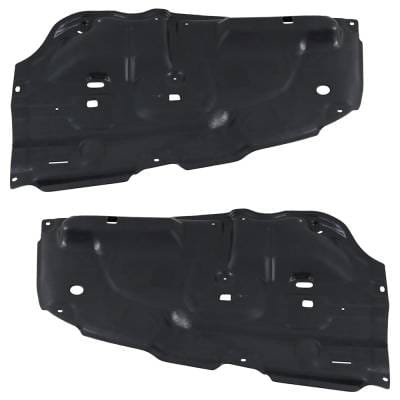 Engine Splash Guard Under Cover Compatible With 2011-2012 Toyota Avalon Front Left And Front Right