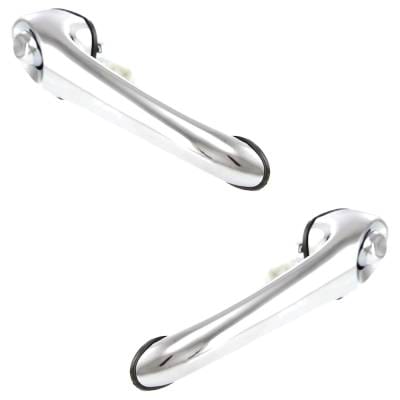 Front Driver And Passenger Side Exterior Door Handle Compatible With 2001-2010 Chrysler Pt Cruiser thumbnail 4