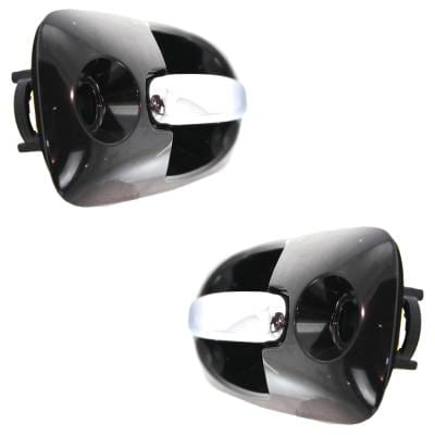 Front Driver And Passenger Side Exterior Door Handle Compatible With 2001-2007 Dodge Caravan thumbnail 8