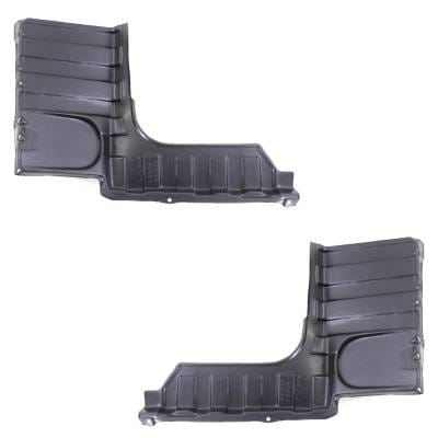Lower Engine Cover Compatible With 2012-2017 Hyundai Accent 1.6L 4-Cyl Left And Right Protective