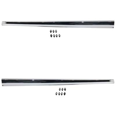 New Front Left Upper And Front Right Upper Door Molding And Beltlines Compatible With Nissan thumbnail 2