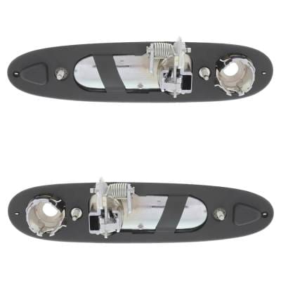 Front Left Driver And Right Passenger Exterior Door Handle Compatible With 1998-2002 Lincoln Town thumbnail 8