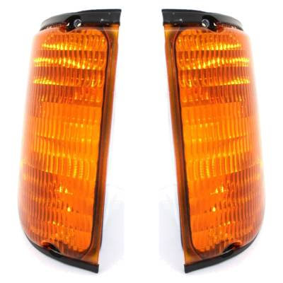 New Pair Of Corner Light Compatible With Ford E-150 Xl 8 Cyl 5.4L 2002-2007 By 3C2z13201aa-Pfm thumbnail 4