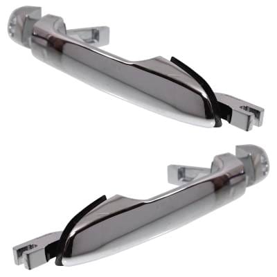Front Left And Right Exterior Door Handle Compatible With 2004-2009 Kia Spectra5 Kia Spectra Chrome thumbnail 4