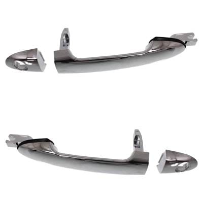 Front Driver And Passenger Side Exterior Door Handle Compatible With 2004-2009 Kia Spectra Kia thumbnail 8