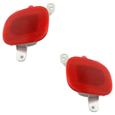 New Rear Left And Rear Right Bumper Reflector Compatible With Jeep Renegade Dawn Of Justice 4 Cyl thumbnail 2