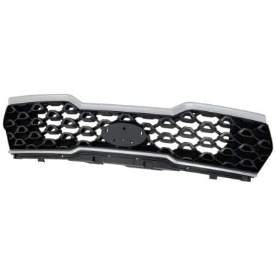 New Black Grille Assembly Compatible With Kia Sorento Ex 4 Cyl 2.5L Sorento Lx 4 Cyl 2.5L Sorento Sx thumbnail 2