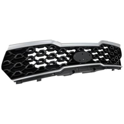 New Black Grille Assembly Compatible With Kia Sorento Ex 4 Cyl 2.5L Sorento Lx 4 Cyl 2.5L Sorento Sx thumbnail 6