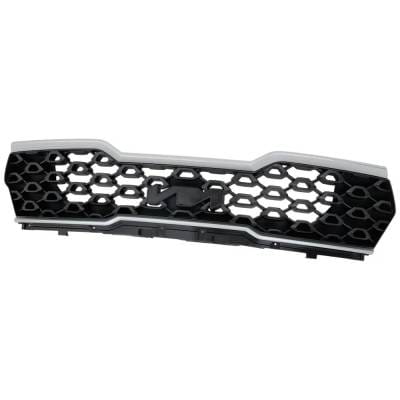New Black Grille Assembly Compatible With Kia Sorento S 4 Cyl 2.5L Sorento Lx 4 Cyl 2.5L Sorento Ex thumbnail 2