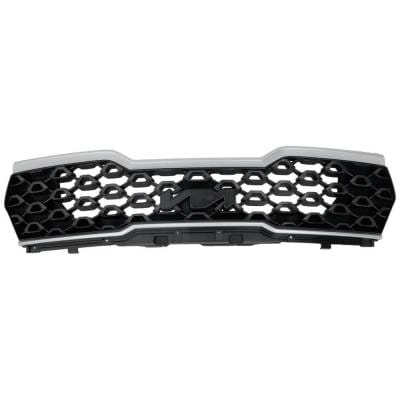 New Black Grille Assembly Compatible With Kia Sorento S 4 Cyl 2.5L Sorento Lx 4 Cyl 2.5L Sorento Ex thumbnail 4