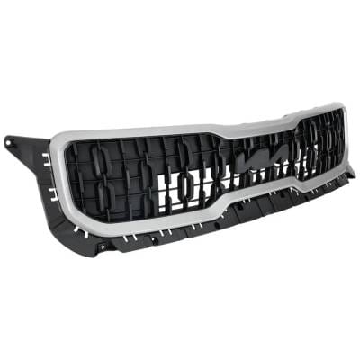 Black Grille Assembly Compatible With Kia Telluride Ex 6 Cyl 3.8L Telluride Lx 6 Cyl 3.8L 2023 By thumbnail 6